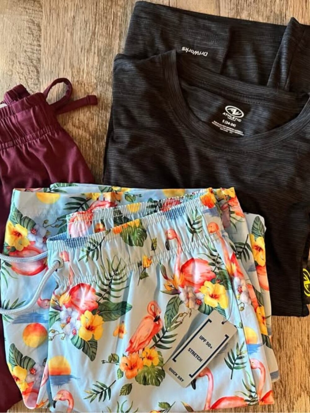 New Small Men's lot - Hanes and Athletic Works Clothing Bundle